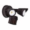 Westgate SL-20W-50K-BZ-P2 x 10W LAMPS, 1300LM, 5000K CW, BRONZE HOUSING, W/ 100 Degree BEAM SL-20W-50K-BZ-P - alternate 1
